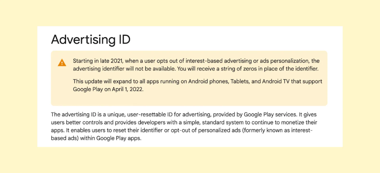 Impact of Google’s Android privacy update on the marketers Impact of Google’s Android privacy update on the marketers