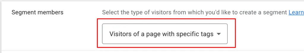 CustomerLabs + Google Adwords Integration 33 als explains the visitors of a page withspecific tags