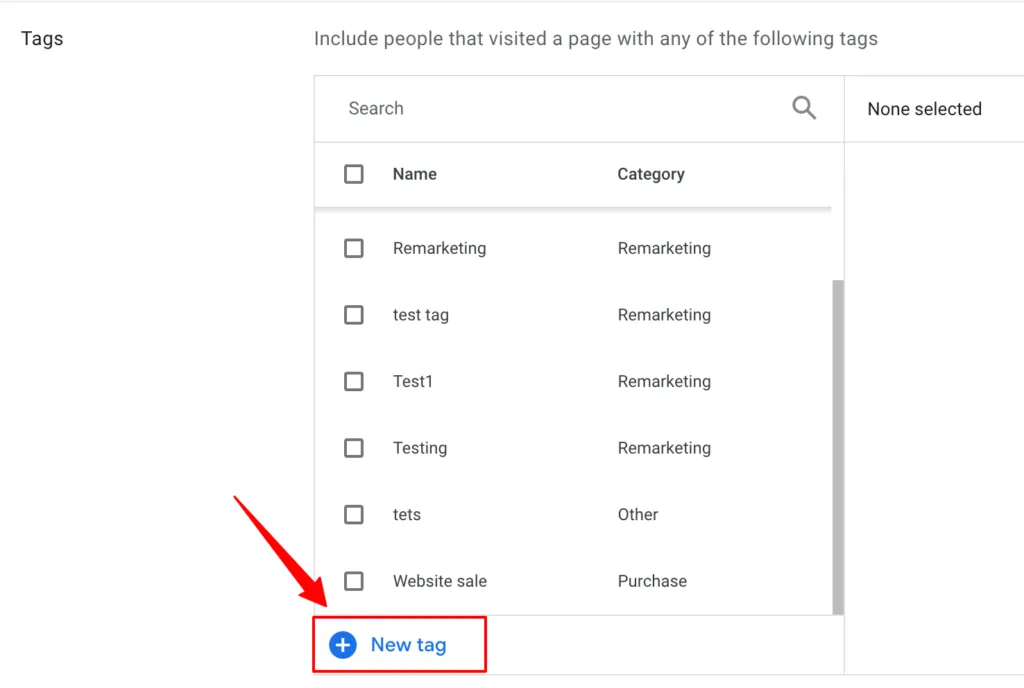 CustomerLabs + Google Adwords Integration 34 Image shows the new tag