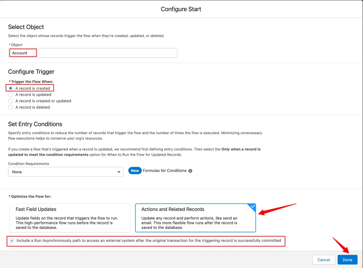 Remote Site Settings form filled in Salesforce