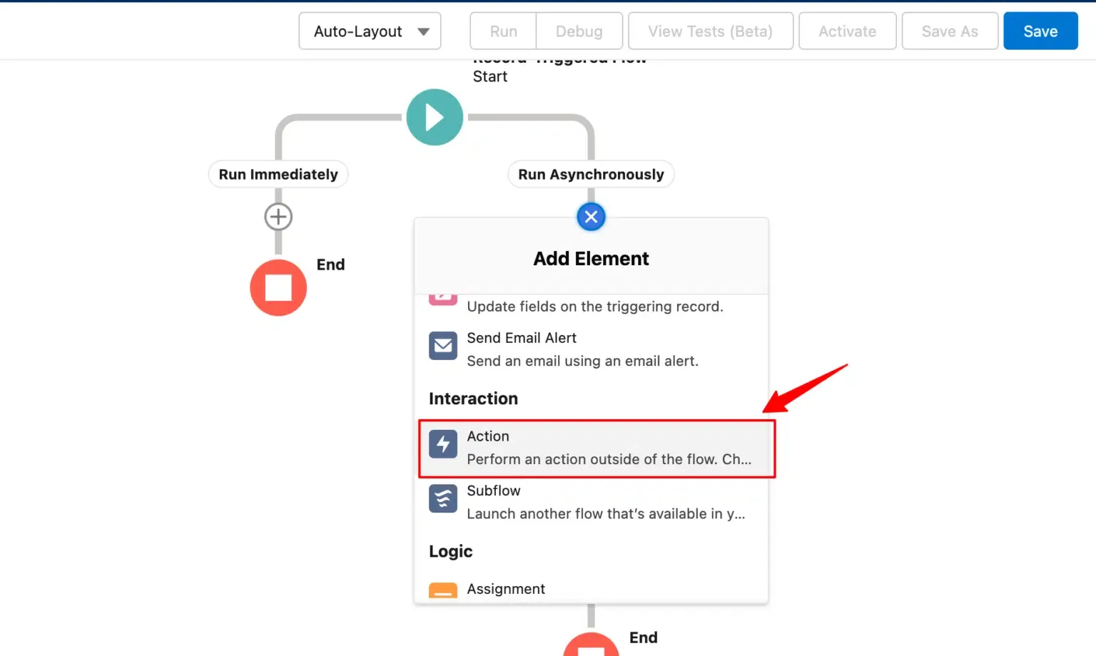 Salesforce Flows - New Record-Triggered Flow