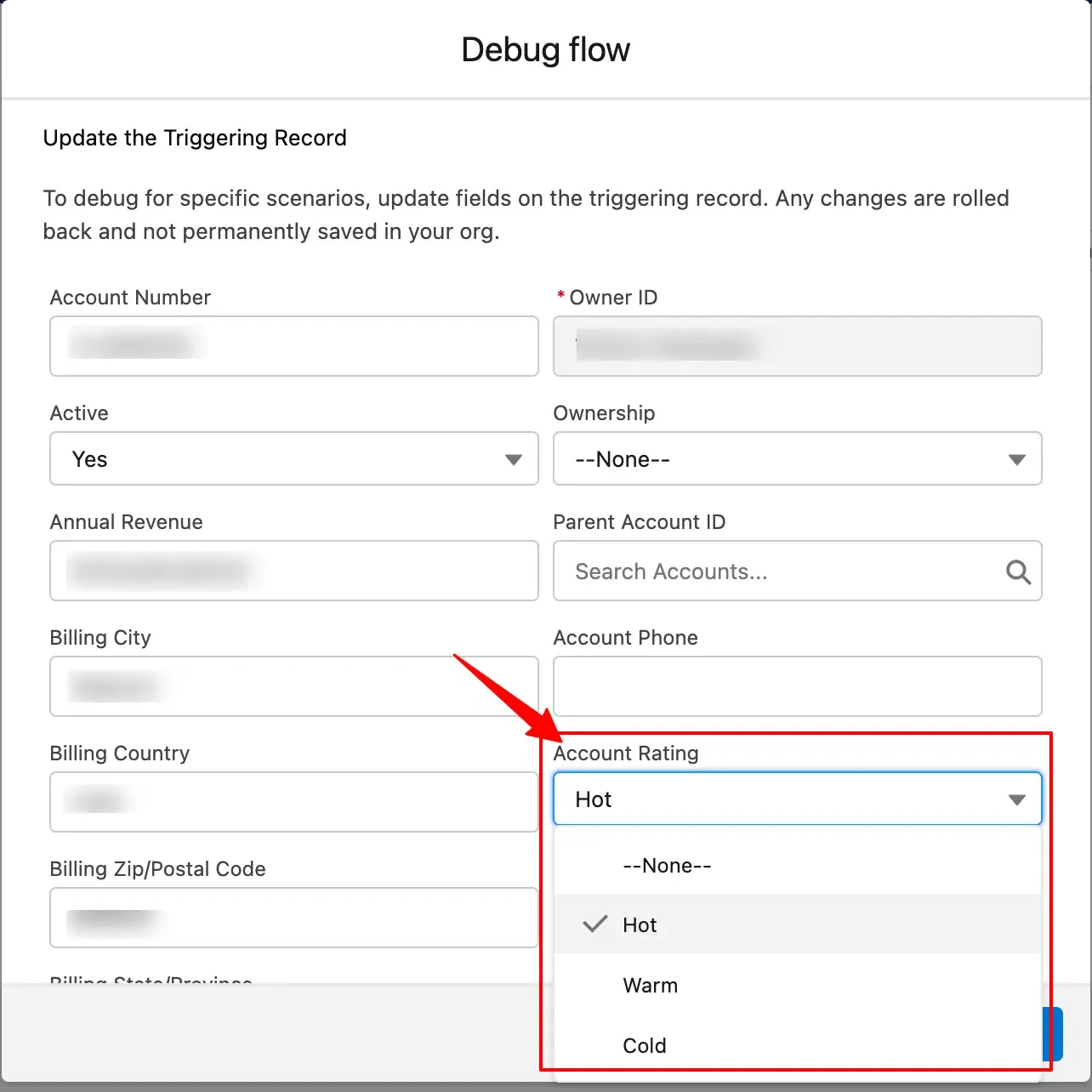 Create new variable resource in Salesforce flow