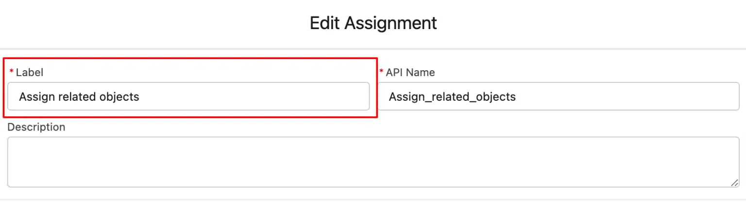 Flow configuration for related objects