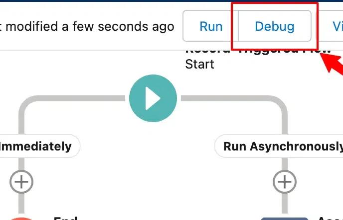 Flow configuration for related objects