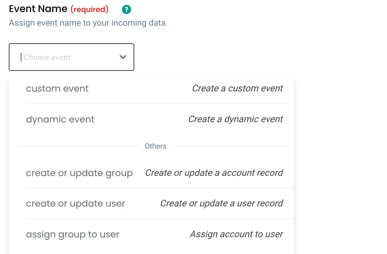 Fetch new data - account update event