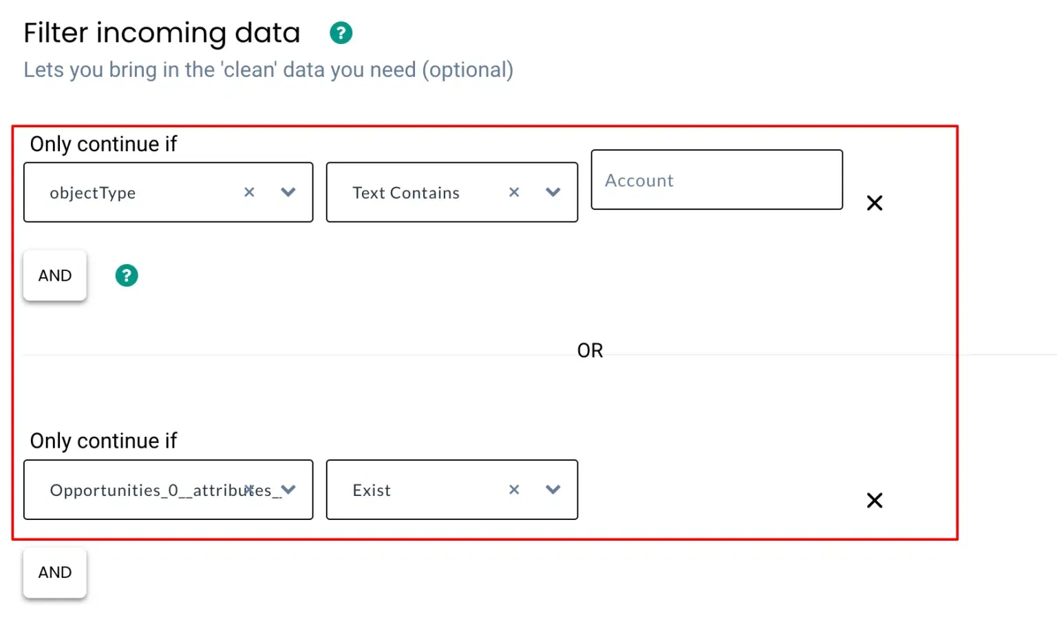 Select sample for related objects workflow