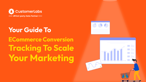 A blog banner titled, "Your guide to eCommerce conversion tracking to scale your marketing"