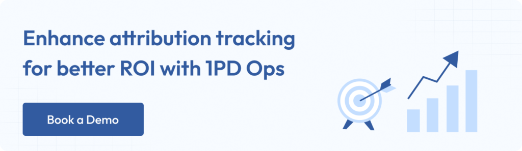 Enhance attribution tracking for better roi with 1PD ops